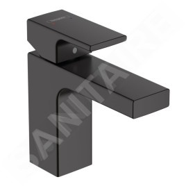 Hansgrohe Vernis Shape - Mitigeur de lavabo, EcoSmart, noir mat 71569670