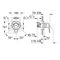 Grohe BauLoop - Mitigeur de douche encastré, avec corps, chrome 29042000