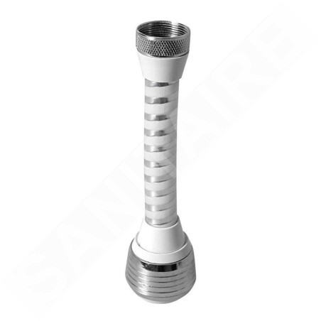 Aqualine Accessoires - Perlator long avec interrupteur, filetage intérieur F22x1, chrome et plastique B004