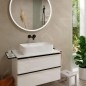 Hansgrohe Tecturis S - Mitigeur de lavabo encastré, avec vidage, installation à 2 trous, EcoSmart, noir mat 73351670