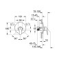 Grohe BauEdge - Mitigeur encastré de douche avec corps encastré, chrome 29078000