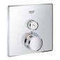 Grohe Grohtherm SmartControl - Mitigeur thermostatique encastré de douche pour 1 sortie, chrome 29123000