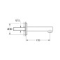 Grohe Concetto - Bec déverseur de baignoire, chrome 13280001