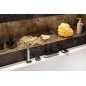 Ravak Chrome - Mitigeur sur le bord du bain CR 025.00, installation de 4 trous, chrome X070073