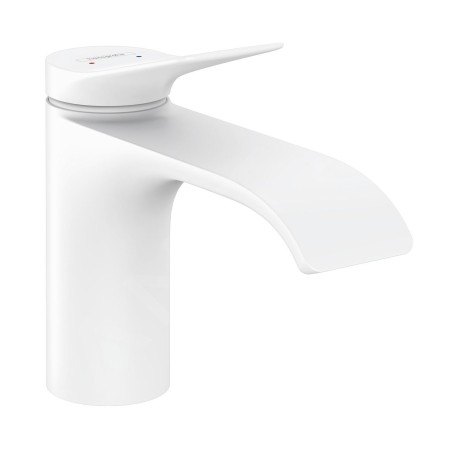 Hansgrohe Vivenis - Mitigeur de lavabo 80, avec vidage, EcoSmart, blanc mat 75010700