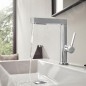 Hansgrohe Finoris - Mitigeur de lavabo 230, avec Push-Open et bec extractible, EcoSmart, chrome 76063000