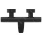 Ideal Standard CeraTherm - Mitigeur thermostatique de baignoire, noir A7544XG
