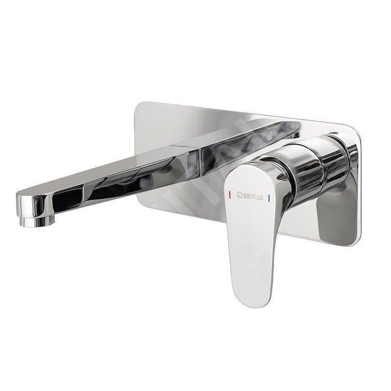 Sapho Corneli - Mitigeur de lavabo encastré avec corps d’encastrement, chrome CE08 Sapho Corneli - Mitigeur de lavabo encastré avec corps d’encastrement, chrome CE08