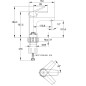 kielle Harmonia - Mitigeur de lavabo, chrome 10123100