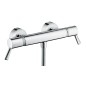 Hansgrohe Ecostat Comfort - Mitigeur thermostatique de douche Care, poignée prolongée, chrome 13117000