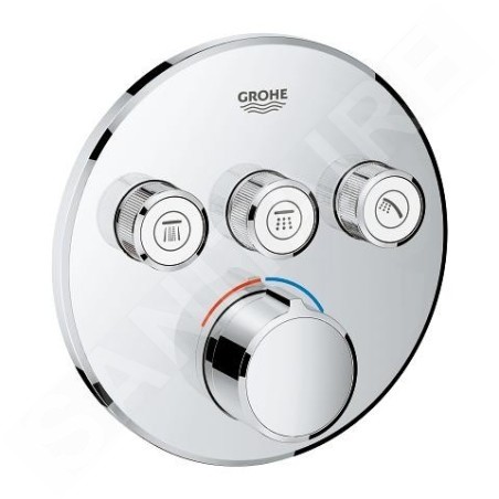 Grohe SmartControl - Mitigeur encastré pour 3 sorties, chrome 29146000