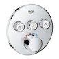 Grohe SmartControl - Mitigeur encastré pour 3 sorties, chrome 29146000