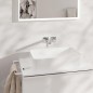 Hansgrohe Tecturis E - Mitigeur de lavabo encastré, avec vidage,  installation à 2 trous, EcoSmart, chrome 73051000