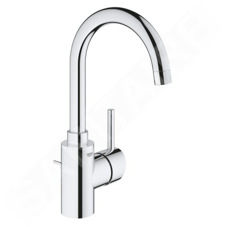 Grohe Concetto New - Mitigeur de lavabo avec tirette de vidage, chrome 32629002