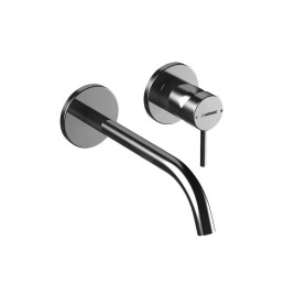 Hansa Public - Mitigeur de lavabo encastré, 2 trous, chrome 57932171