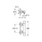 Grohe Precision Get - Mitigeur de douche thermostatique, chrome 34773000