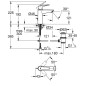 Grohe QuickFix Start - Mitigeur de lavabo avec vidage, chrome 23455002