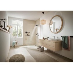 Hansgrohe Vivenis - Mitigeur de lavabo 110, avec vidage, EcoSmart, blanc mat 75020700