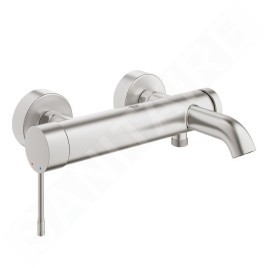 Grohe Essence - Mitigeur de baignoire, supersteel 33624DC1
