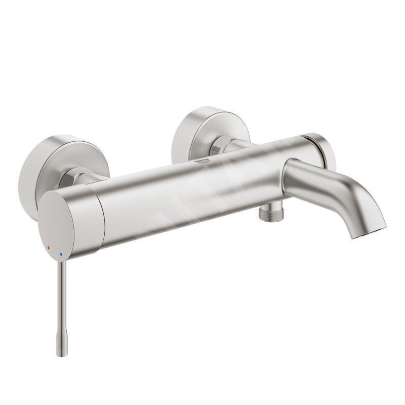 Grohe Essence - Mitigeur de baignoire, supersteel 33624DC1