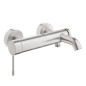Grohe Essence - Mitigeur de baignoire, supersteel 33624DC1