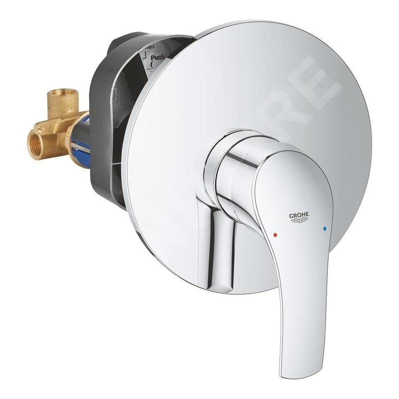 Grohe Eurosmart - Mitigeur de douche encastré avec le corps, chrome 33556002 Grohe Eurosmart - Mitigeur de douche encastré avec le corps, chrome 33556002