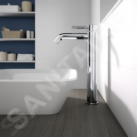 Ideal Standard CeraLine - Mitigeur de lavabo avec vidage, chrome BC194AA