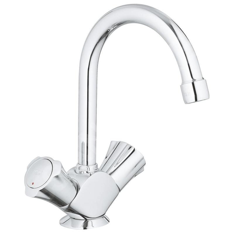 Grohe Costa L - Mitigeur de lavabo avec vidage, chrome 21375001