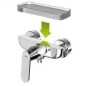 Grohe Eurosmart Cosmopolitan - Mitigeur de douche, chrome 32837000