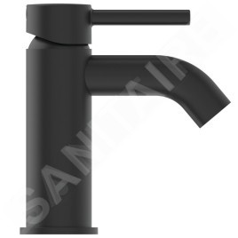 Ideal Standard CeraLine - Mitigeur de lavabo avec Click-Clack, noir BC822XG