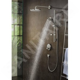 Hansgrohe Shower Select - Mitigeur thermostatique encastré pour 2 appareils, chrome 15743000