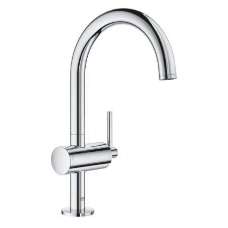 Grohe Atrio - Mitigeur de lavabo avec vidage et bec orientable, taille L, chrome 32042003