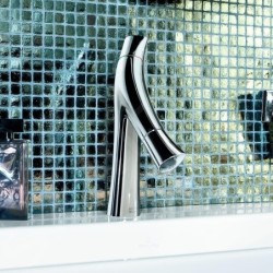 Axor Starck Organic - Mélangeur de lavabo à deux robinets, chrome 12011000