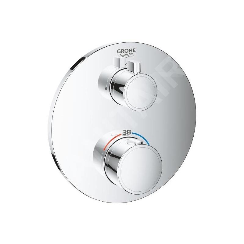 Grohe Grohtherm - Mitigeur thermostatique de douche encastré, chrome 24075000