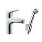 Hansgrohe Focus E2 - Mitigeur de lavabo 100 avec douchette Bidette, chrome 31927000