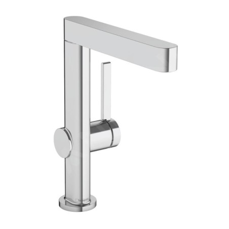 Hansgrohe Finoris - Mitigeur de lavabo 230, avec vidage Push-Open et bec rotatif, chrome 76060000
