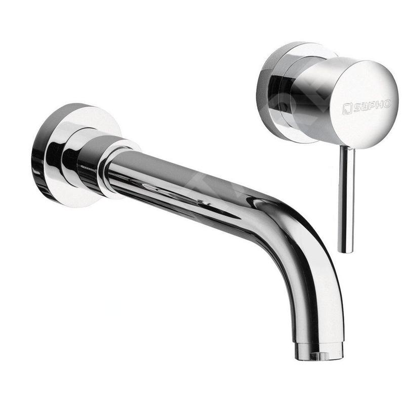 Sapho Rhapsody - Mitigeur de lavabo encastré avec corps d’encastrement, installation à  2 trous, chrome 5552