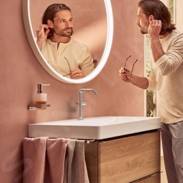 Hansgrohe Tecturis S - Mitigeur de lavabo avec vidage Push-Open, CoolStart, EcoSmart, chrome 73360000