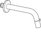 Hansa Nova Style - Robinet mural de lavabo, chrome 50968101