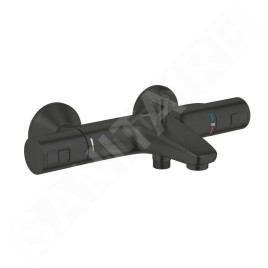 Grohe Démarrage de précision QuickFix - Mitigeur thermostatique de baignoire, noir mat 345982430