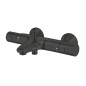 Grohe Démarrage de précision QuickFix - Mitigeur thermostatique de baignoire, noir mat 345982430