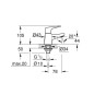 Grohe Start Flow - Robinet de lavabo, chrome 20577000