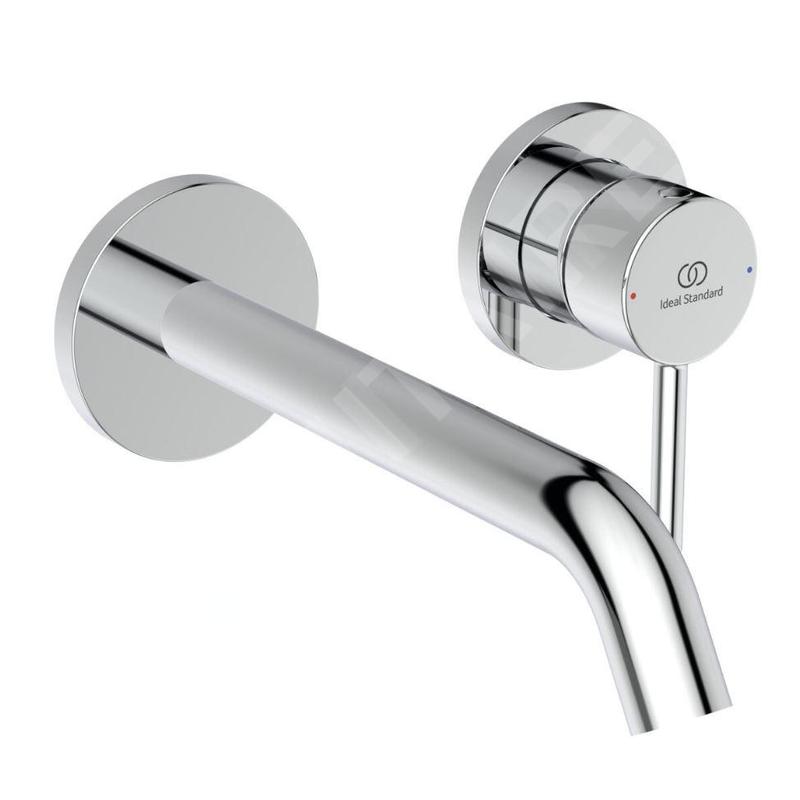 Ideal Standard Ceraline Nuovo - Mitigeur de lavabo encastrable, installation à 2 trous, chrome BD764AA