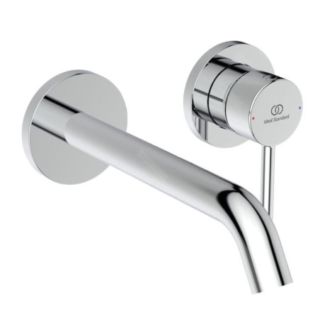 Ideal Standard Ceraline Nuovo - Mitigeur de lavabo encastrable, installation à 2 trous, chrome BD764AA