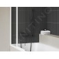 Ravak Chrome II - Mitigeur de baignoire, noir X070463