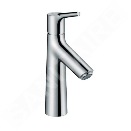 Hansgrohe Talis S - Mitigeur de lavabo 100 CoolStart avec tirette et garniture de vidage, chrome 72022000