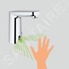 Grohe Eurosmart Cosmopolitan E - Mitigeur de lavabo électronique, chrome 36325001