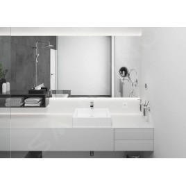 Hansgrohe Vernis Shape - Mitigeur de lavabo avec vidage, EcoSmart, chrome 71562000