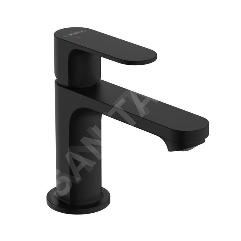 Hansgrohe Rebris S - Mitigeur de lavabo avec garniture de vidage, CoolStart, noir mat 72513670