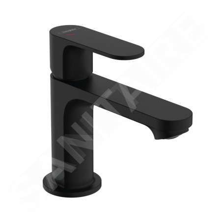 Hansgrohe Rebris S - Mitigeur de lavabo avec garniture de vidage, CoolStart, noir mat 72513670